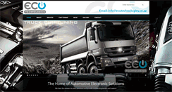 Desktop Screenshot of ecutechnologies.co.za